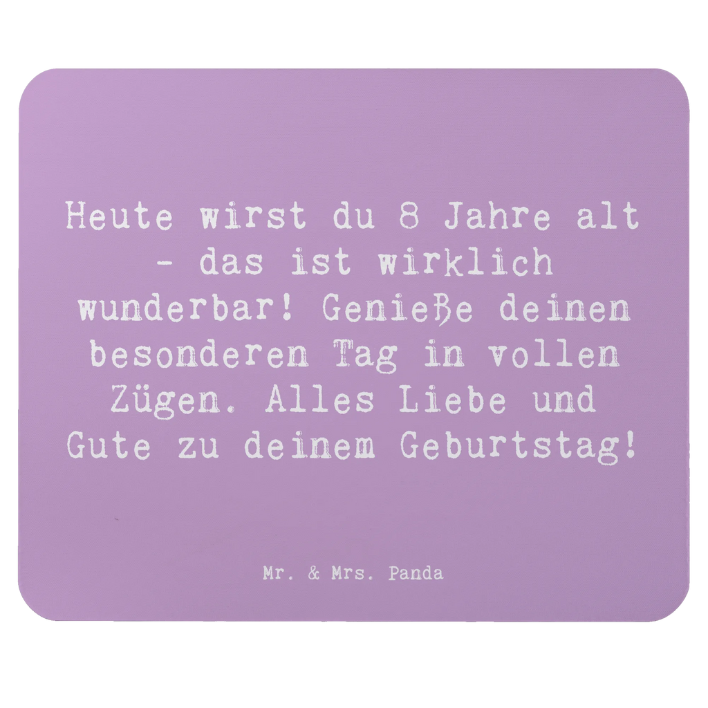 Mauspad Spruch 8. Geburtstag Feier Mousepad, Computer zubehör, Büroausstattung, PC Zubehör, Arbeitszimmer, Mauspad, Einzigartiges Mauspad, Designer Mauspad, Mausunterlage, Mauspad Büro, Geburtstag, Geburtstagsgeschenk, Geschenk