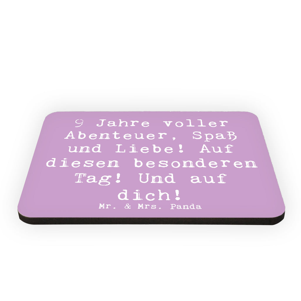 Magnet Spruch 9. Geburtstag Abenteuer Kühlschrankmagnet, Pinnwandmagnet, Souvenir Magnet, Motivmagnete, Dekomagnet, Whiteboard Magnet, Notiz Magnet, Kühlschrank Dekoration, Geburtstag, Geburtstagsgeschenk, Geschenk