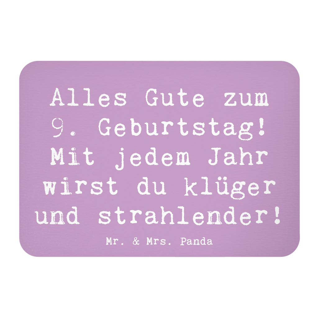 Magnet Spruch 9. Geburtstag Wünsche Kühlschrankmagnet, Pinnwandmagnet, Souvenir Magnet, Motivmagnete, Dekomagnet, Whiteboard Magnet, Notiz Magnet, Kühlschrank Dekoration, Geburtstag, Geburtstagsgeschenk, Geschenk