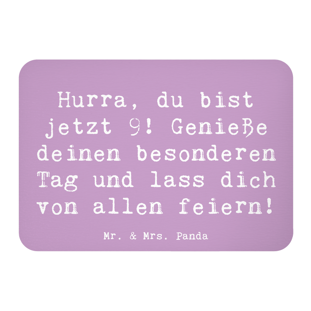 Magnet Spruch 9. Geburtstag Freude Kühlschrankmagnet, Pinnwandmagnet, Souvenir Magnet, Motivmagnete, Dekomagnet, Whiteboard Magnet, Notiz Magnet, Kühlschrank Dekoration, Geburtstag, Geburtstagsgeschenk, Geschenk