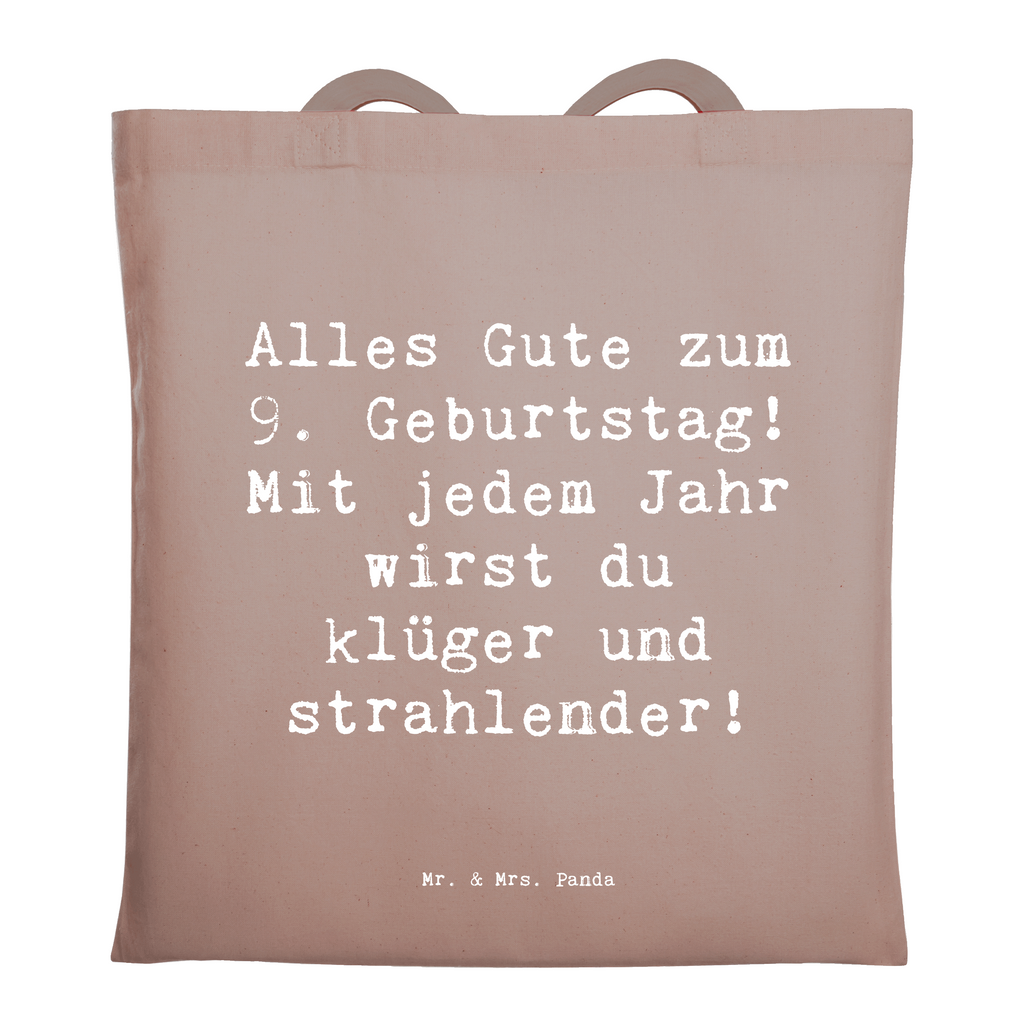 Tragetasche Spruch 9. Geburtstag Wünsche Beuteltasche, Beutel, Einkaufstasche, Jutebeutel, Stoffbeutel, Tasche, Shopper, Umhängetasche, Strandtasche, Schultertasche, Stofftasche, Tragetasche, Badetasche, Jutetasche, Einkaufstüte, Laptoptasche, Geburtstag, Geburtstagsgeschenk, Geschenk