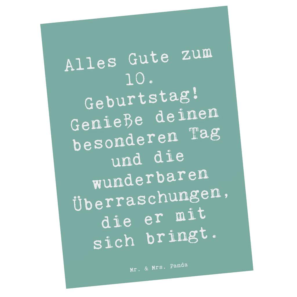 Postkarte Spruch 10. Geburtstag Freude Postkarte, Karte, Geschenkkarte, Grußkarte, Einladung, Ansichtskarte, Geburtstagskarte, Einladungskarte, Dankeskarte, Ansichtskarten, Einladung Geburtstag, Einladungskarten Geburtstag, Geburtstag, Geburtstagsgeschenk, Geschenk