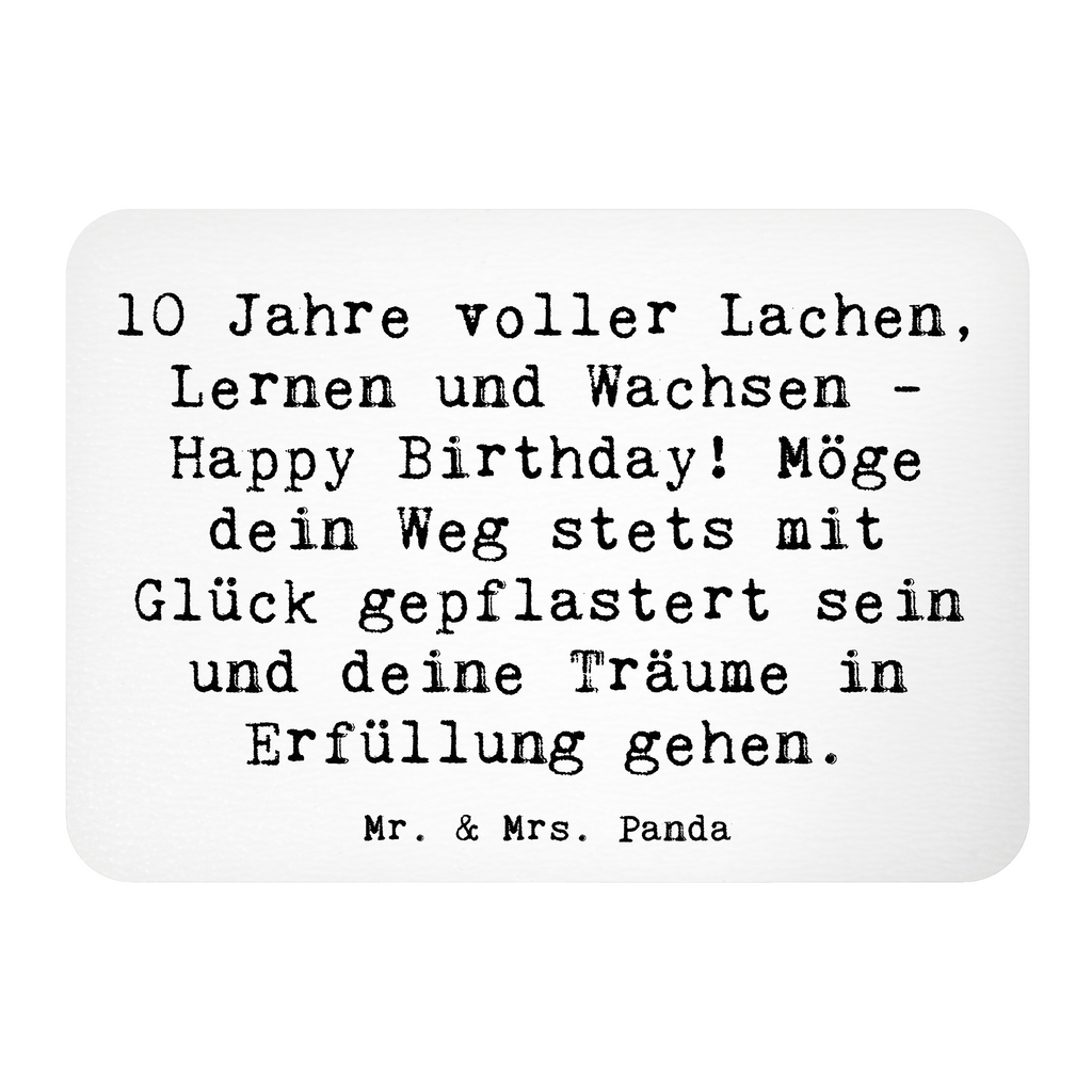 Magnet Spruch 10. Geburtstag Feier Kühlschrankmagnet, Pinnwandmagnet, Souvenir Magnet, Motivmagnete, Dekomagnet, Whiteboard Magnet, Notiz Magnet, Kühlschrank Dekoration, Geburtstag, Geburtstagsgeschenk, Geschenk