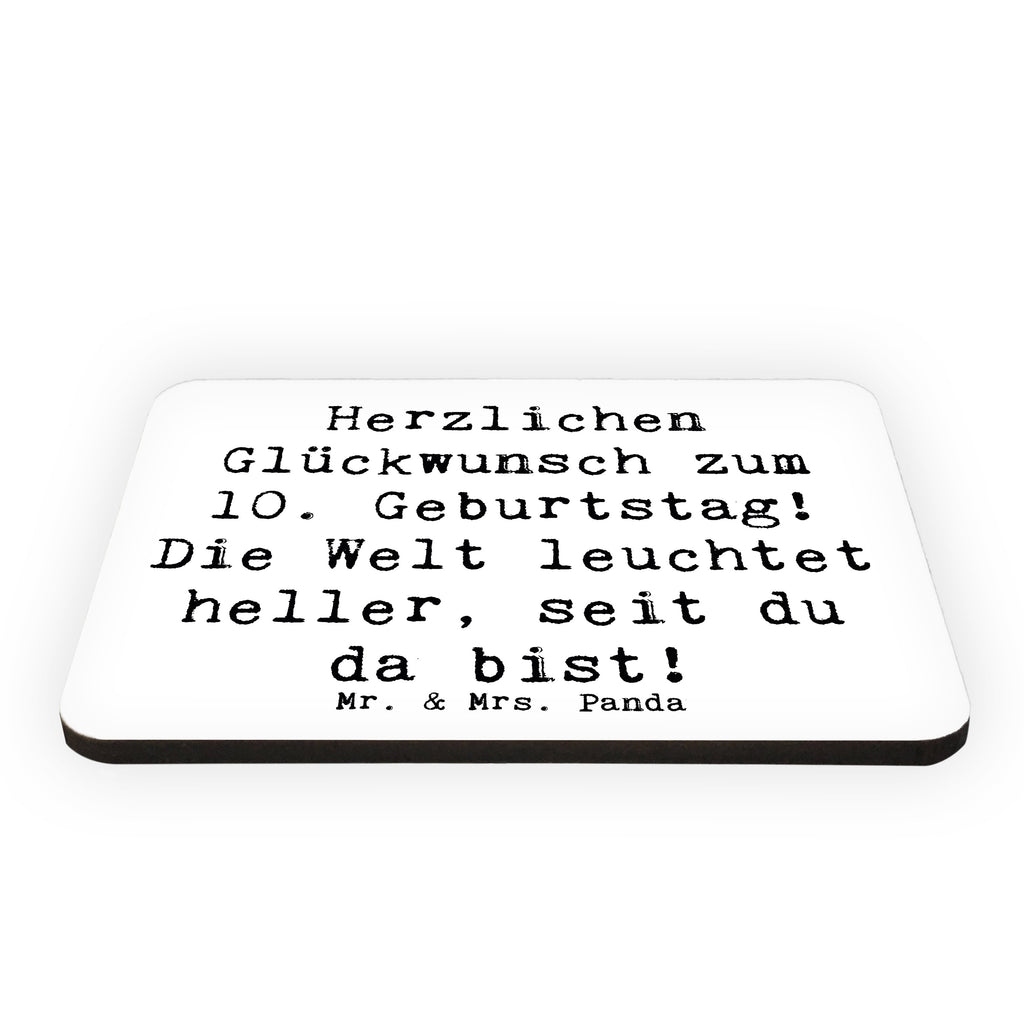 Magnet Spruch 10. Geburtstag Jubiläum Kühlschrankmagnet, Pinnwandmagnet, Souvenir Magnet, Motivmagnete, Dekomagnet, Whiteboard Magnet, Notiz Magnet, Kühlschrank Dekoration, Geburtstag, Geburtstagsgeschenk, Geschenk