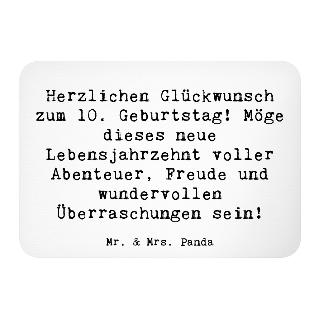 Magnet Spruch 10. Geburtstag Kühlschrankmagnet, Pinnwandmagnet, Souvenir Magnet, Motivmagnete, Dekomagnet, Whiteboard Magnet, Notiz Magnet, Kühlschrank Dekoration, Geburtstag, Geburtstagsgeschenk, Geschenk