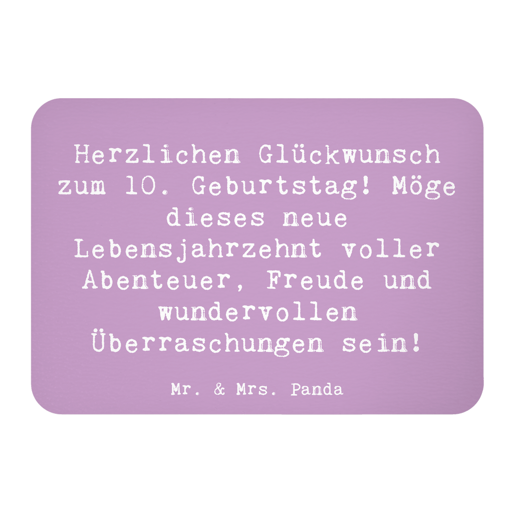 Magnet Spruch 10. Geburtstag Kühlschrankmagnet, Pinnwandmagnet, Souvenir Magnet, Motivmagnete, Dekomagnet, Whiteboard Magnet, Notiz Magnet, Kühlschrank Dekoration, Geburtstag, Geburtstagsgeschenk, Geschenk