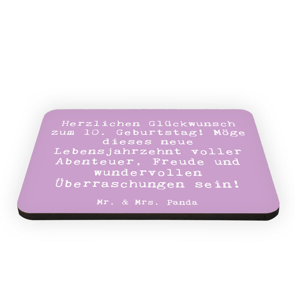 Magnet Spruch 10. Geburtstag Kühlschrankmagnet, Pinnwandmagnet, Souvenir Magnet, Motivmagnete, Dekomagnet, Whiteboard Magnet, Notiz Magnet, Kühlschrank Dekoration, Geburtstag, Geburtstagsgeschenk, Geschenk