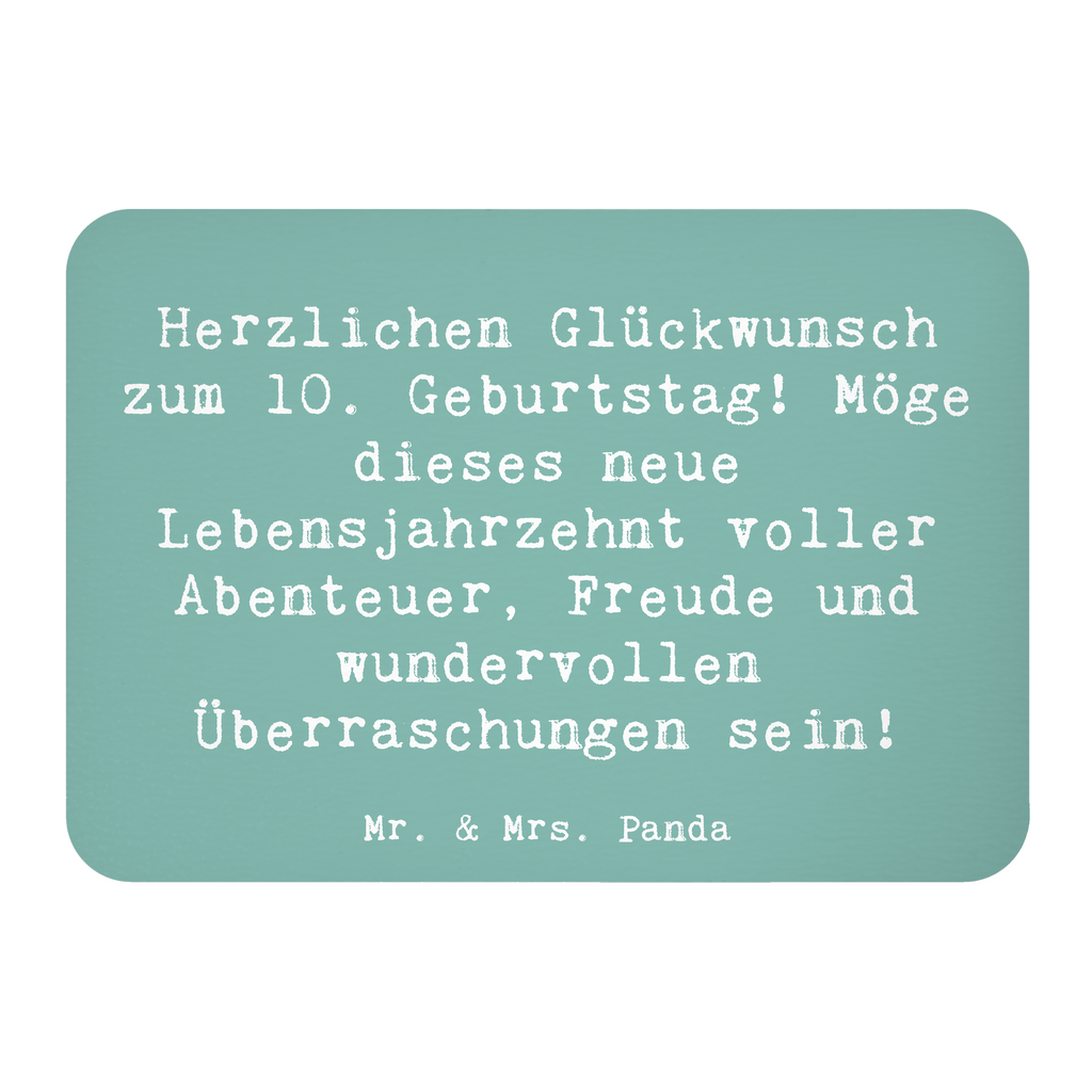 Magnet Spruch 10. Geburtstag Kühlschrankmagnet, Pinnwandmagnet, Souvenir Magnet, Motivmagnete, Dekomagnet, Whiteboard Magnet, Notiz Magnet, Kühlschrank Dekoration, Geburtstag, Geburtstagsgeschenk, Geschenk