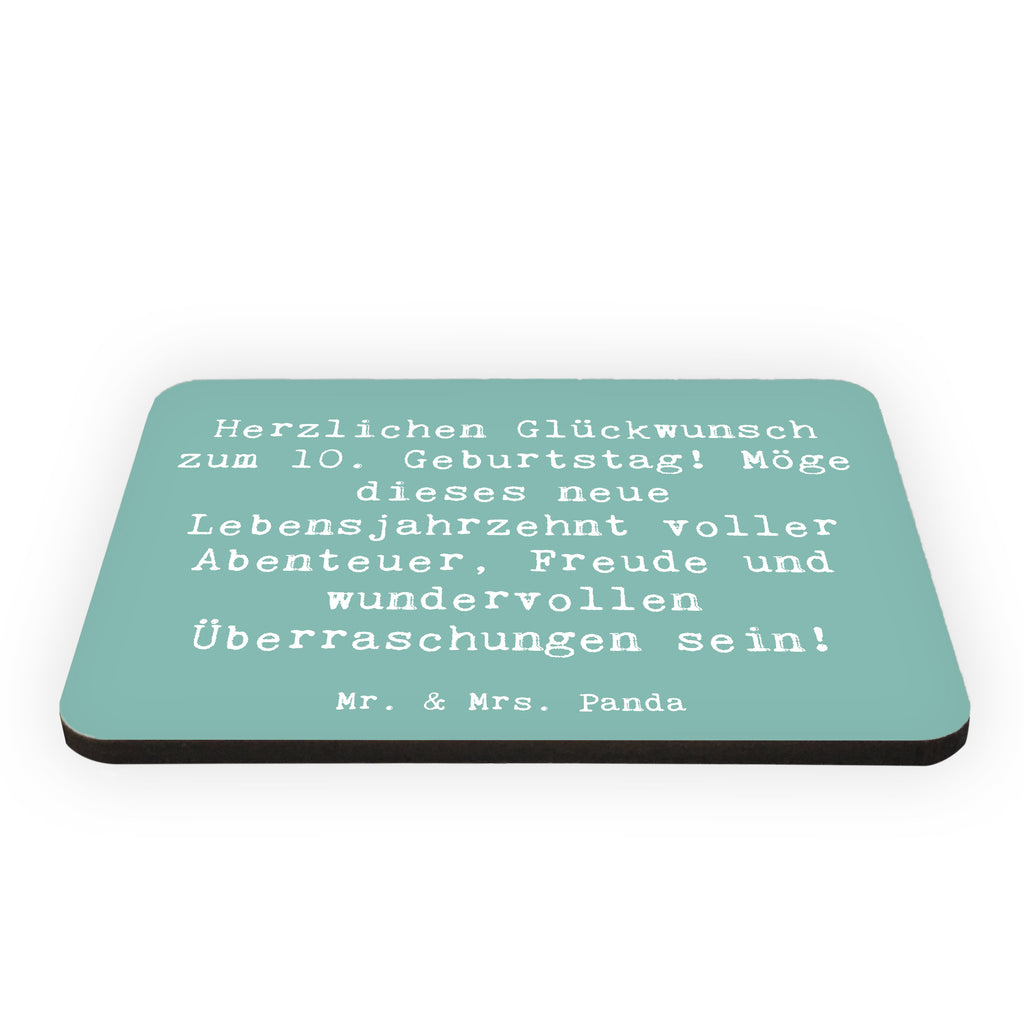 Magnet Spruch 10. Geburtstag Kühlschrankmagnet, Pinnwandmagnet, Souvenir Magnet, Motivmagnete, Dekomagnet, Whiteboard Magnet, Notiz Magnet, Kühlschrank Dekoration, Geburtstag, Geburtstagsgeschenk, Geschenk