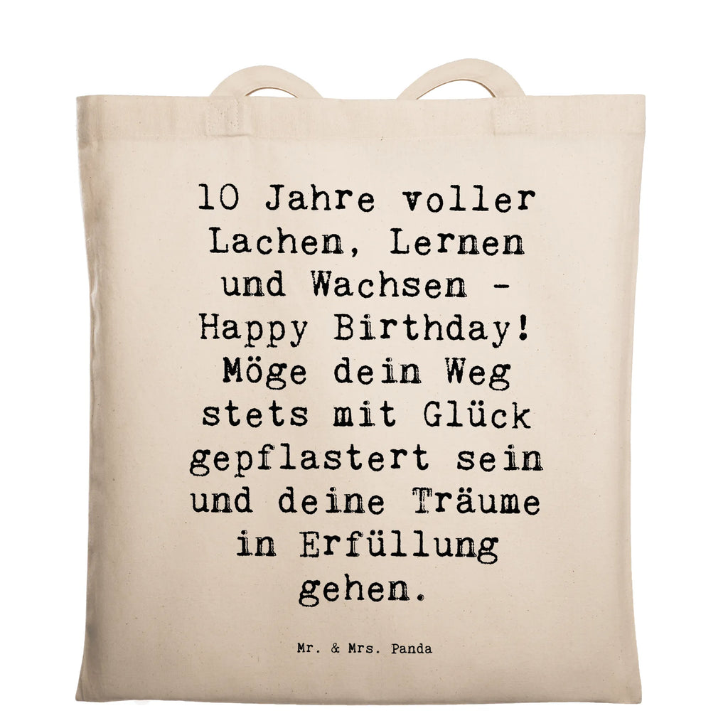 Tragetasche Spruch 10. Geburtstag Feier Beuteltasche, Beutel, Einkaufstasche, Jutebeutel, Stoffbeutel, Tasche, Shopper, Umhängetasche, Strandtasche, Schultertasche, Stofftasche, Tragetasche, Badetasche, Jutetasche, Einkaufstüte, Laptoptasche, Geburtstag, Geburtstagsgeschenk, Geschenk