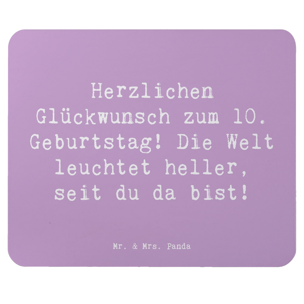 Mauspad Spruch 10. Geburtstag Jubiläum Mousepad, Computer zubehör, Büroausstattung, PC Zubehör, Arbeitszimmer, Mauspad, Einzigartiges Mauspad, Designer Mauspad, Mausunterlage, Mauspad Büro, Geburtstag, Geburtstagsgeschenk, Geschenk