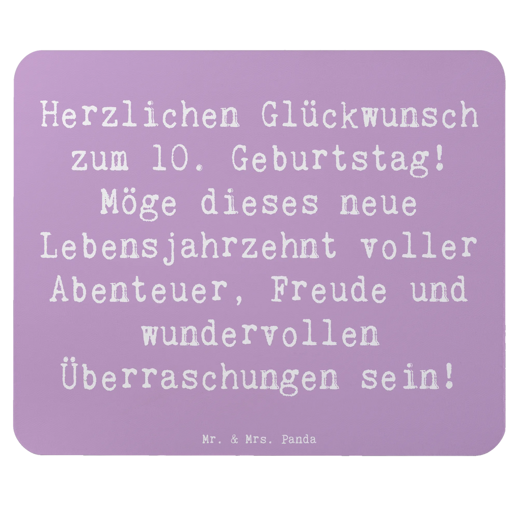 Mauspad Spruch 10. Geburtstag Mousepad, Computer zubehör, Büroausstattung, PC Zubehör, Arbeitszimmer, Mauspad, Einzigartiges Mauspad, Designer Mauspad, Mausunterlage, Mauspad Büro, Geburtstag, Geburtstagsgeschenk, Geschenk