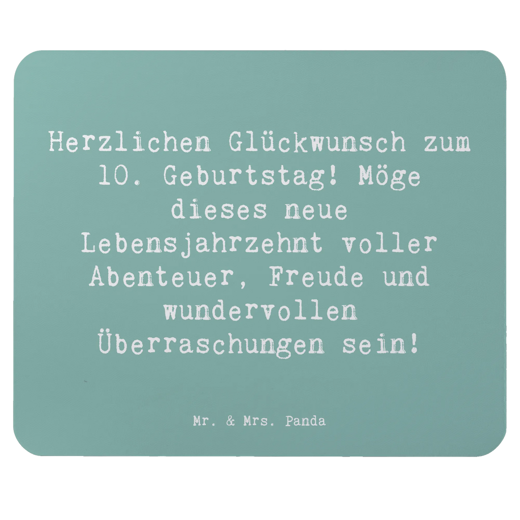 Mauspad Spruch 10. Geburtstag Mousepad, Computer zubehör, Büroausstattung, PC Zubehör, Arbeitszimmer, Mauspad, Einzigartiges Mauspad, Designer Mauspad, Mausunterlage, Mauspad Büro, Geburtstag, Geburtstagsgeschenk, Geschenk