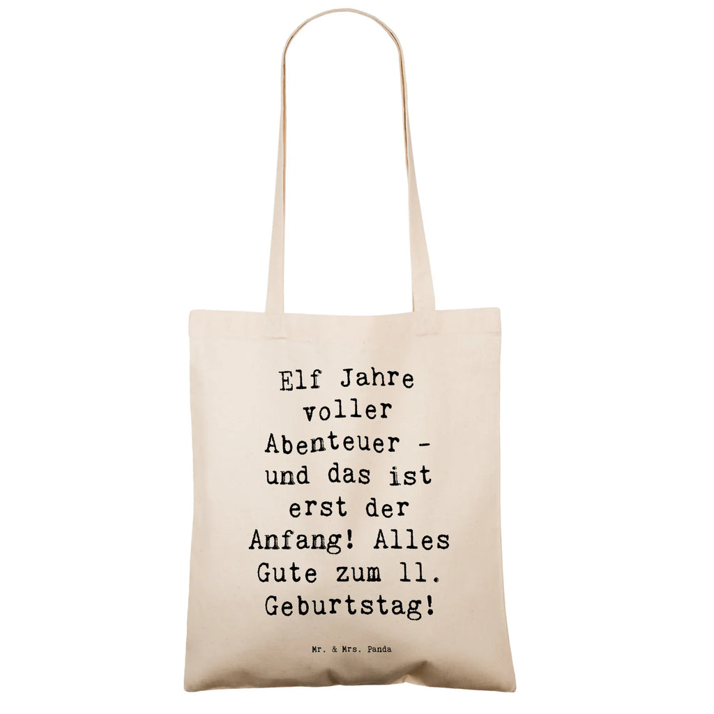 Tragetasche Spruch 11. Geburtstag Abenteuer Beuteltasche, Beutel, Einkaufstasche, Jutebeutel, Stoffbeutel, Tasche, Shopper, Umhängetasche, Strandtasche, Schultertasche, Stofftasche, Tragetasche, Badetasche, Jutetasche, Einkaufstüte, Laptoptasche, Geburtstag, Geburtstagsgeschenk, Geschenk