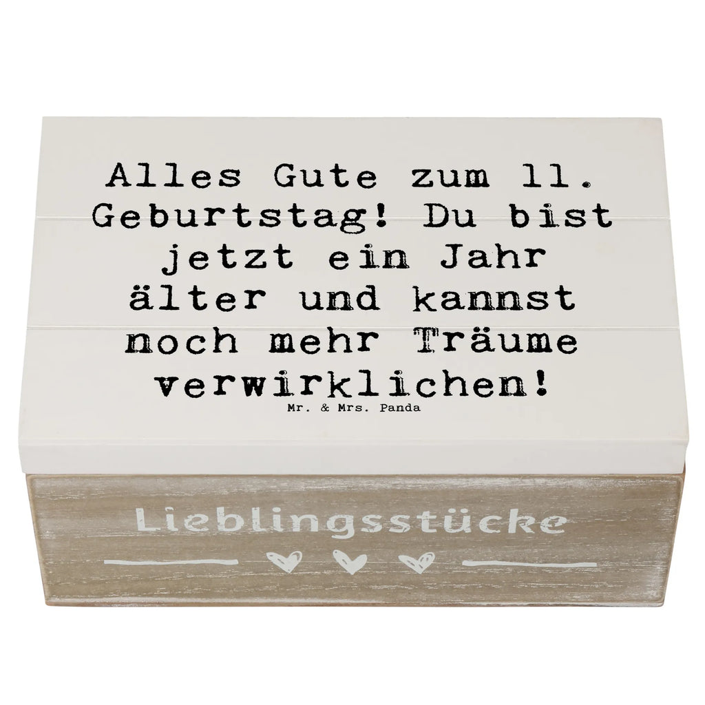 Holzkiste Spruch 11. Geburtstag Holzkiste, Kiste, Schatzkiste, Truhe, Schatulle, XXL, Erinnerungsbox, Erinnerungskiste, Dekokiste, Aufbewahrungsbox, Geschenkbox, Geschenkdose, Geburtstag, Geburtstagsgeschenk, Geschenk