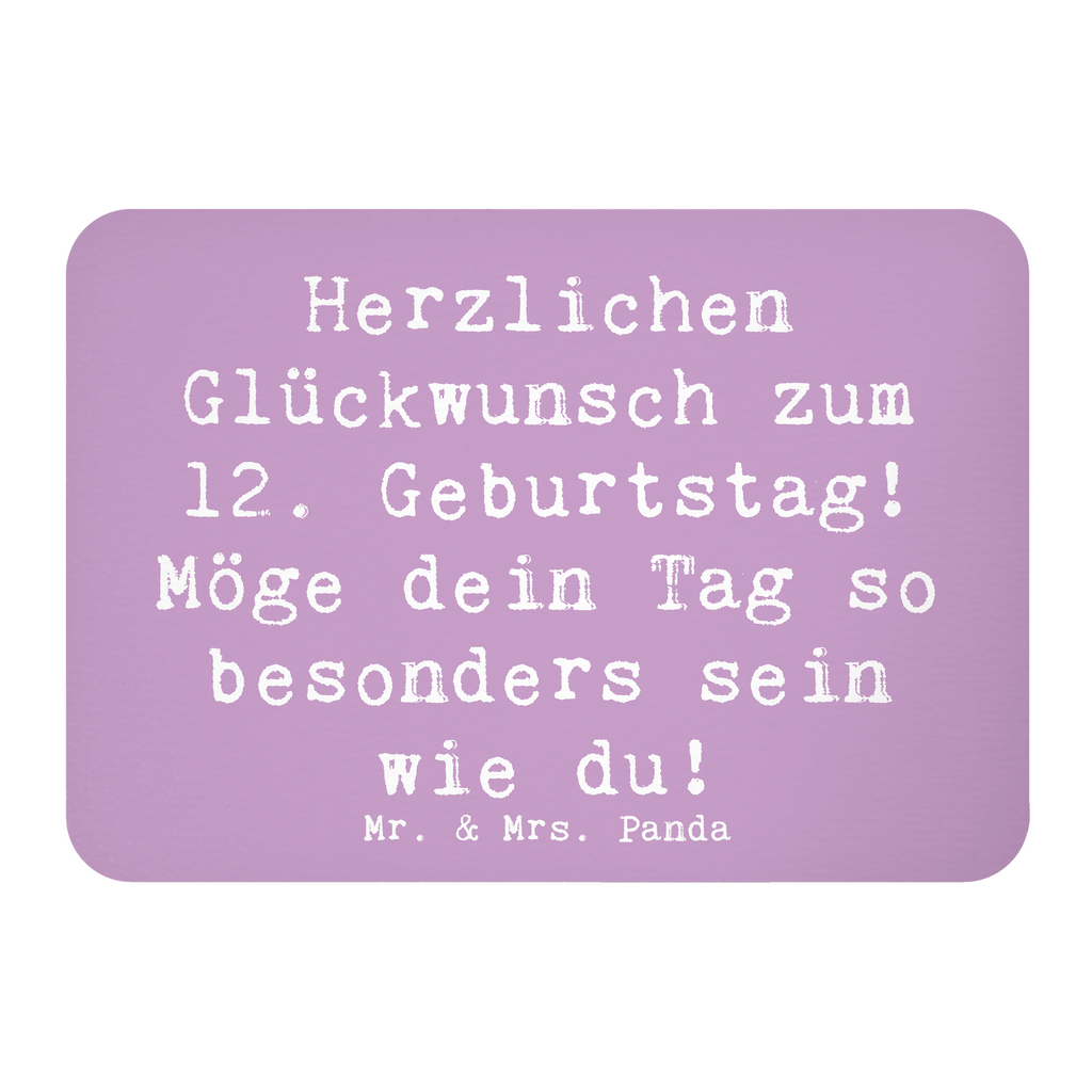 Magnet Spruch 12. Geburtstag Kühlschrankmagnet, Pinnwandmagnet, Souvenir Magnet, Motivmagnete, Dekomagnet, Whiteboard Magnet, Notiz Magnet, Kühlschrank Dekoration, Geburtstag, Geburtstagsgeschenk, Geschenk