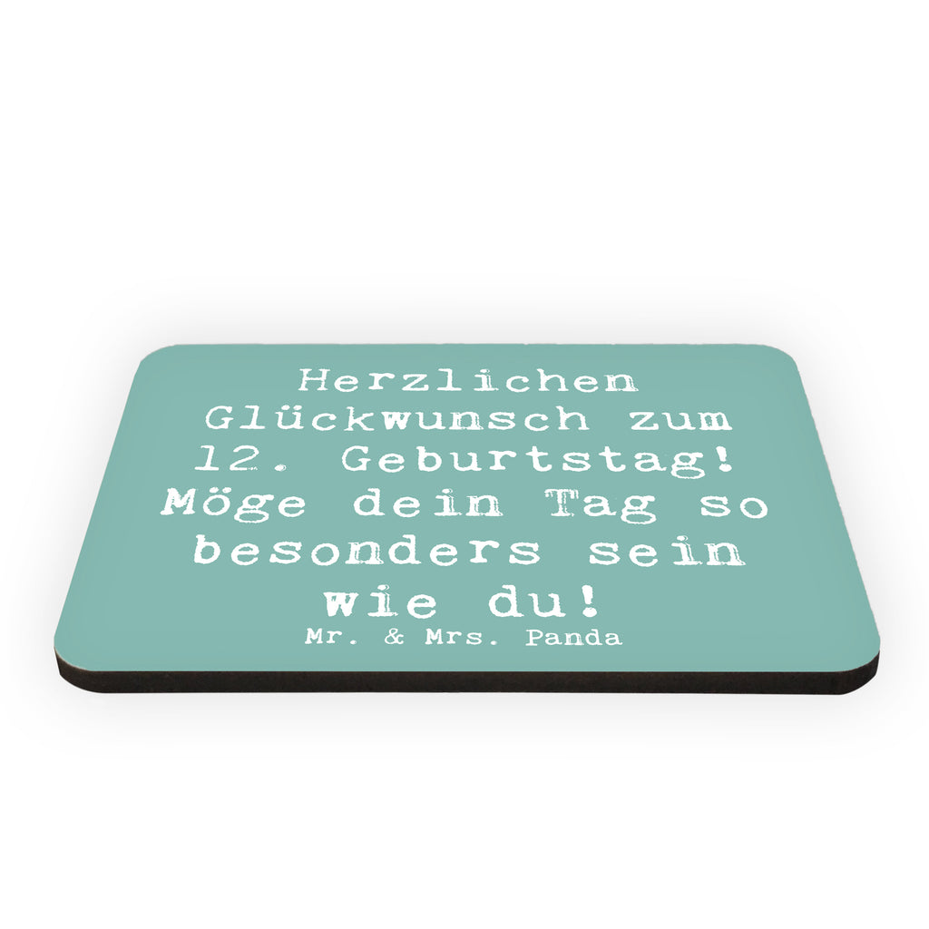 Magnet Spruch 12. Geburtstag Kühlschrankmagnet, Pinnwandmagnet, Souvenir Magnet, Motivmagnete, Dekomagnet, Whiteboard Magnet, Notiz Magnet, Kühlschrank Dekoration, Geburtstag, Geburtstagsgeschenk, Geschenk