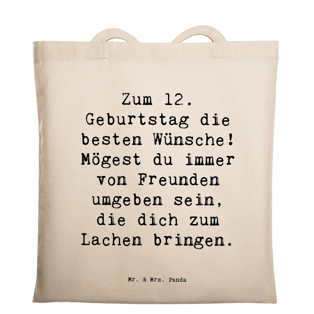 Tragetasche Spruch 12. Geburtstag Wünsche Beuteltasche, Beutel, Einkaufstasche, Jutebeutel, Stoffbeutel, Tasche, Shopper, Umhängetasche, Strandtasche, Schultertasche, Stofftasche, Tragetasche, Badetasche, Jutetasche, Einkaufstüte, Laptoptasche, Geburtstag, Geburtstagsgeschenk, Geschenk