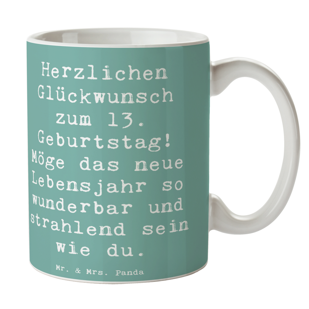 Tasse Spruch 13. Geburtstag Tasse, Kaffeetasse, Teetasse, Becher, Kaffeebecher, Teebecher, Keramiktasse, Porzellantasse, Büro Tasse, Geschenk Tasse, Tasse Sprüche, Tasse Motive, Kaffeetassen, Tasse bedrucken, Designer Tasse, Cappuccino Tassen, Schöne Teetassen, Geburtstag, Geburtstagsgeschenk, Geschenk