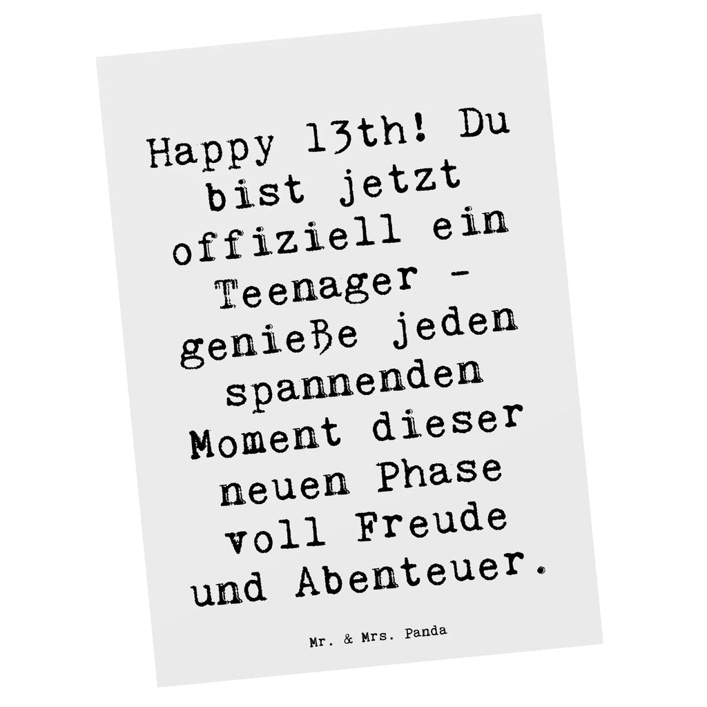 Postkarte Spruch 13. Geburtstag Postkarte, Karte, Geschenkkarte, Grußkarte, Einladung, Ansichtskarte, Geburtstagskarte, Einladungskarte, Dankeskarte, Ansichtskarten, Einladung Geburtstag, Einladungskarten Geburtstag, Geburtstag, Geburtstagsgeschenk, Geschenk