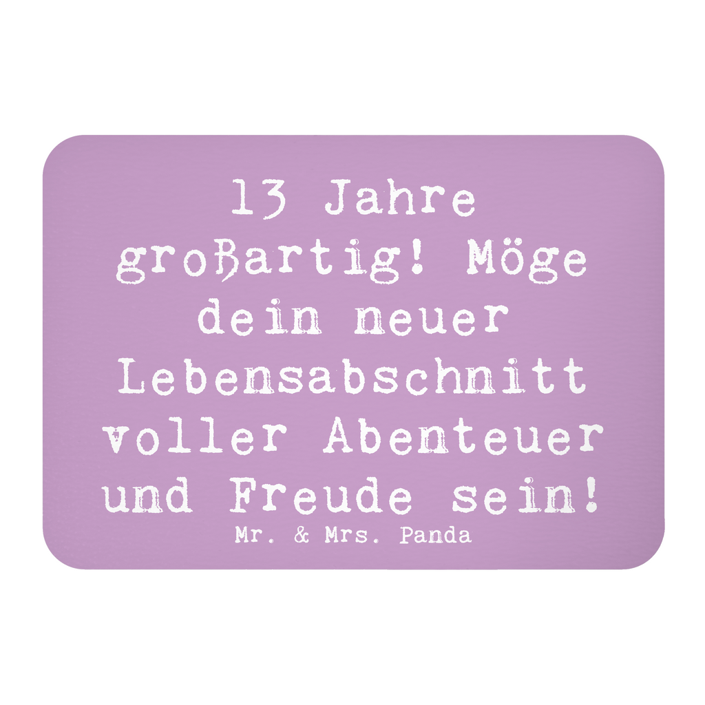 Magnet Spruch 13. Geburtstag Freude Kühlschrankmagnet, Pinnwandmagnet, Souvenir Magnet, Motivmagnete, Dekomagnet, Whiteboard Magnet, Notiz Magnet, Kühlschrank Dekoration, Geburtstag, Geburtstagsgeschenk, Geschenk