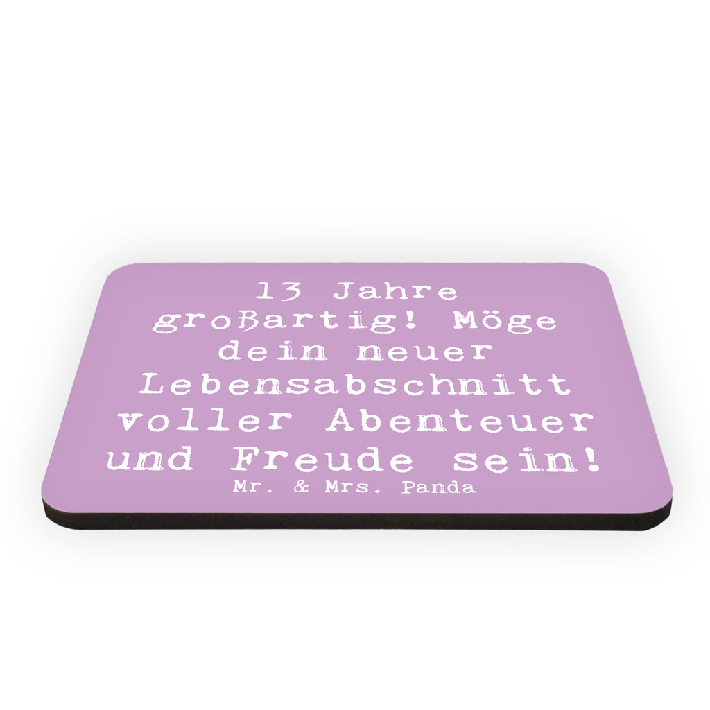 Magnet Spruch 13. Geburtstag Freude Kühlschrankmagnet, Pinnwandmagnet, Souvenir Magnet, Motivmagnete, Dekomagnet, Whiteboard Magnet, Notiz Magnet, Kühlschrank Dekoration, Geburtstag, Geburtstagsgeschenk, Geschenk