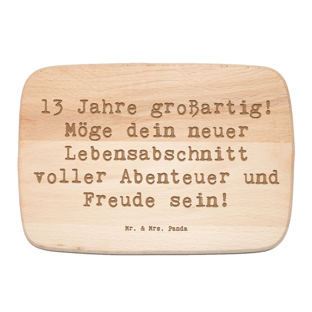 Frühstücksbrett Spruch 13. Geburtstag Freude Frühstücksbrett, Holzbrett, Schneidebrett, Schneidebrett Holz, Frühstücksbrettchen, Küchenbrett, Geburtstag, Geburtstagsgeschenk, Geschenk