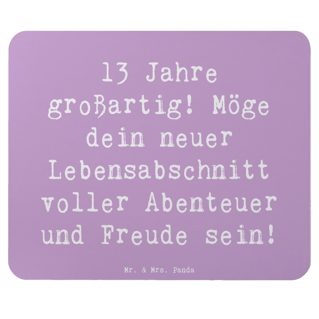 Mauspad Spruch 13. Geburtstag Freude Mousepad, Computer zubehör, Büroausstattung, PC Zubehör, Arbeitszimmer, Mauspad, Einzigartiges Mauspad, Designer Mauspad, Mausunterlage, Mauspad Büro, Geburtstag, Geburtstagsgeschenk, Geschenk