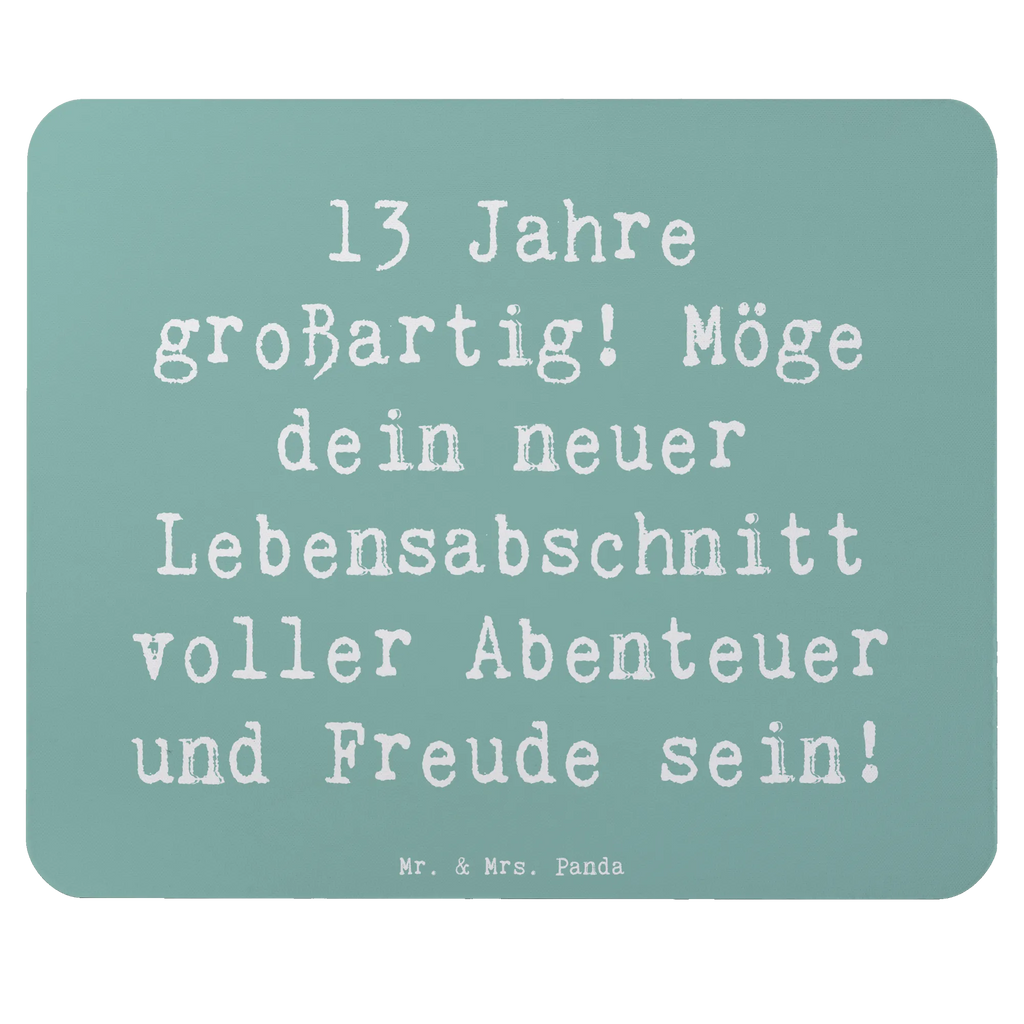 Mauspad Spruch 13. Geburtstag Freude Mousepad, Computer zubehör, Büroausstattung, PC Zubehör, Arbeitszimmer, Mauspad, Einzigartiges Mauspad, Designer Mauspad, Mausunterlage, Mauspad Büro, Geburtstag, Geburtstagsgeschenk, Geschenk