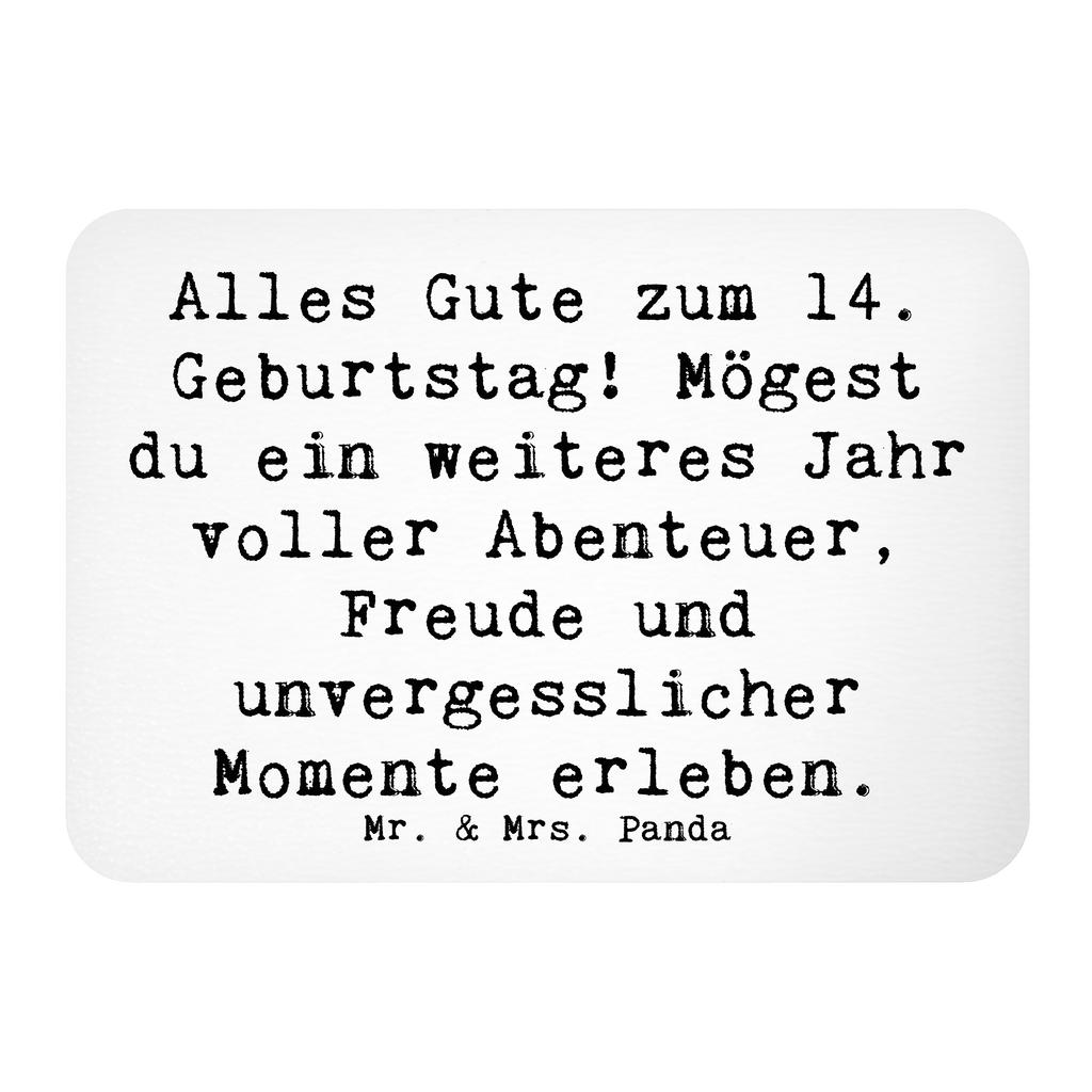 Magnet Spruch 14. Geburtstag Kühlschrankmagnet, Pinnwandmagnet, Souvenir Magnet, Motivmagnete, Dekomagnet, Whiteboard Magnet, Notiz Magnet, Kühlschrank Dekoration, Geburtstag, Geburtstagsgeschenk, Geschenk