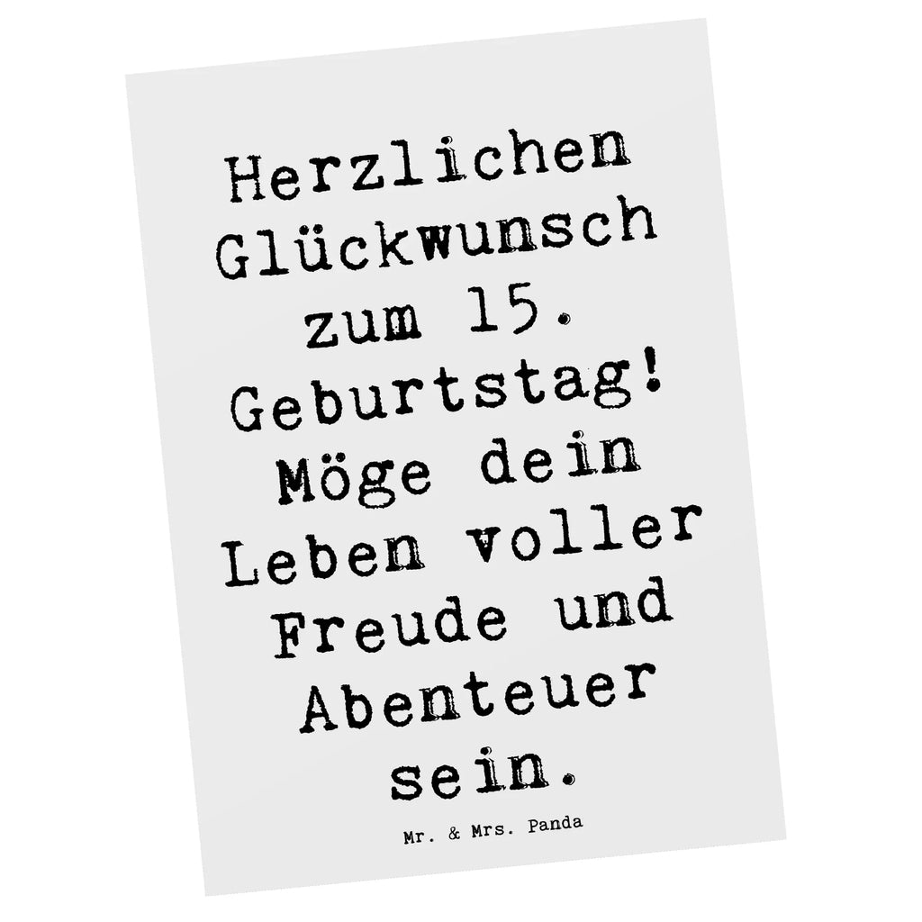 Postkarte Spruch 15. Geburtstag Glückwünsche Postkarte, Karte, Geschenkkarte, Grußkarte, Einladung, Ansichtskarte, Geburtstagskarte, Einladungskarte, Dankeskarte, Ansichtskarten, Einladung Geburtstag, Einladungskarten Geburtstag, Geburtstag, Geburtstagsgeschenk, Geschenk