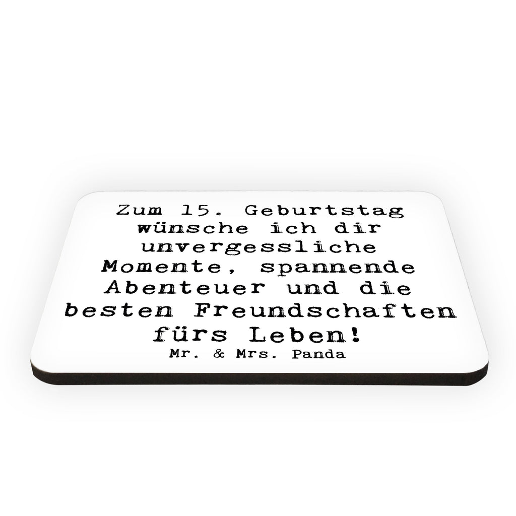 Magnet Spruch 15. Geburtstag Kühlschrankmagnet, Pinnwandmagnet, Souvenir Magnet, Motivmagnete, Dekomagnet, Whiteboard Magnet, Notiz Magnet, Kühlschrank Dekoration, Geburtstag, Geburtstagsgeschenk, Geschenk