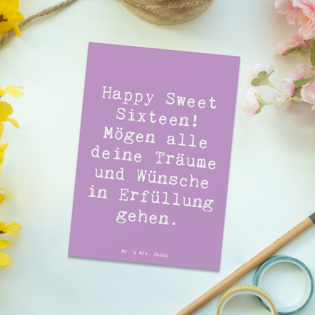 Postkarte Spruch 16. Geburtstag Postkarte, Karte, Geschenkkarte, Grußkarte, Einladung, Ansichtskarte, Geburtstagskarte, Einladungskarte, Dankeskarte, Ansichtskarten, Einladung Geburtstag, Einladungskarten Geburtstag, Geburtstag, Geburtstagsgeschenk, Geschenk