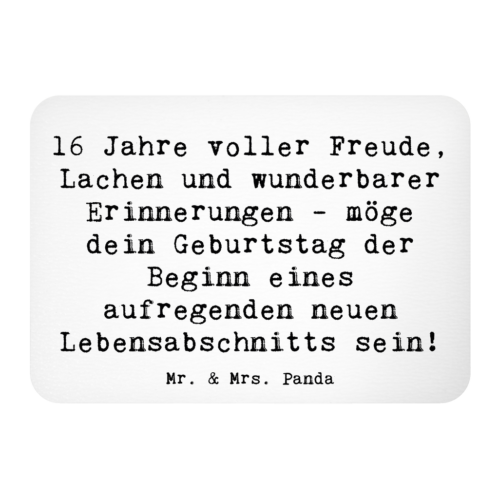 Magnet Spruch 16. Geburtstag Freude Kühlschrankmagnet, Pinnwandmagnet, Souvenir Magnet, Motivmagnete, Dekomagnet, Whiteboard Magnet, Notiz Magnet, Kühlschrank Dekoration, Geburtstag, Geburtstagsgeschenk, Geschenk