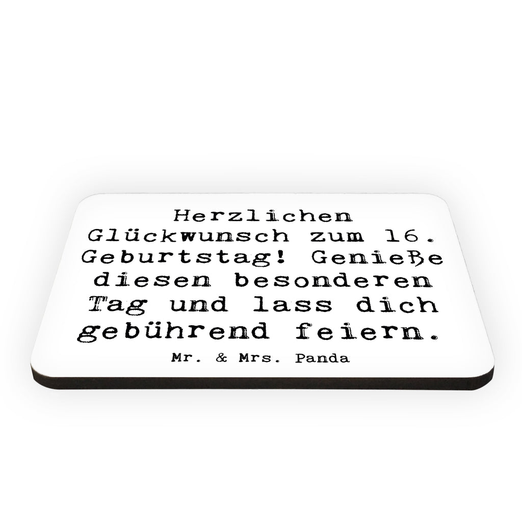 Magnet Spruch 16. Geburtstag Kühlschrankmagnet, Pinnwandmagnet, Souvenir Magnet, Motivmagnete, Dekomagnet, Whiteboard Magnet, Notiz Magnet, Kühlschrank Dekoration, Geburtstag, Geburtstagsgeschenk, Geschenk