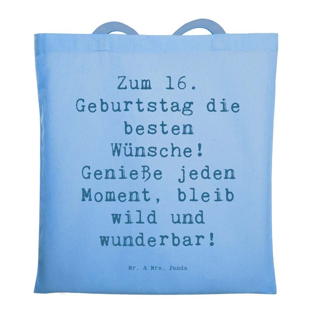 Tragetasche Spruch 16. Geburtstag Glück Beuteltasche, Beutel, Einkaufstasche, Jutebeutel, Stoffbeutel, Tasche, Shopper, Umhängetasche, Strandtasche, Schultertasche, Stofftasche, Tragetasche, Badetasche, Jutetasche, Einkaufstüte, Laptoptasche, Geburtstag, Geburtstagsgeschenk, Geschenk