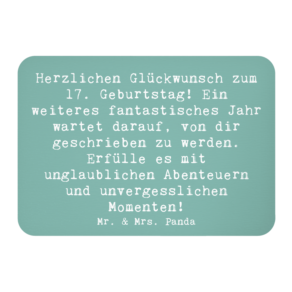 Magnet Spruch 17. Geburtstag Abenteuer Kühlschrankmagnet, Pinnwandmagnet, Souvenir Magnet, Motivmagnete, Dekomagnet, Whiteboard Magnet, Notiz Magnet, Kühlschrank Dekoration, Geburtstag, Geburtstagsgeschenk, Geschenk