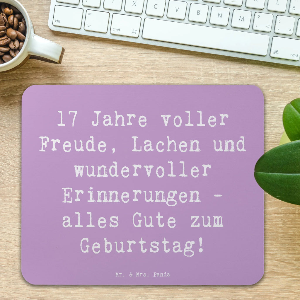 Mauspad Spruch 17. Geburtstag Freude Mousepad, Computer zubehör, Büroausstattung, PC Zubehör, Arbeitszimmer, Mauspad, Einzigartiges Mauspad, Designer Mauspad, Mausunterlage, Mauspad Büro, Geburtstag, Geburtstagsgeschenk, Geschenk