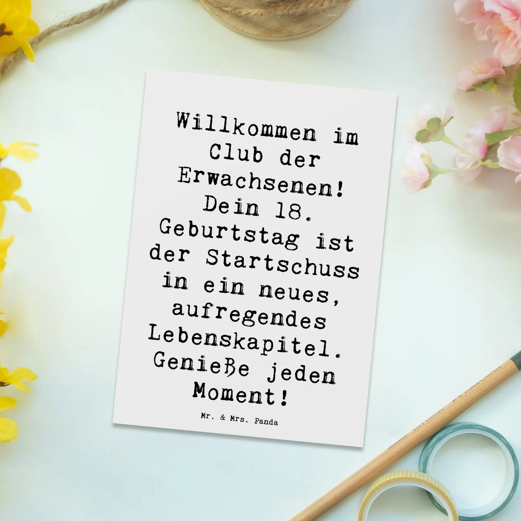 Postkarte Spruch 18. Geburtstag Start Postkarte, Karte, Geschenkkarte, Grußkarte, Einladung, Ansichtskarte, Geburtstagskarte, Einladungskarte, Dankeskarte, Ansichtskarten, Einladung Geburtstag, Einladungskarten Geburtstag, Geburtstag, Geburtstagsgeschenk, Geschenk