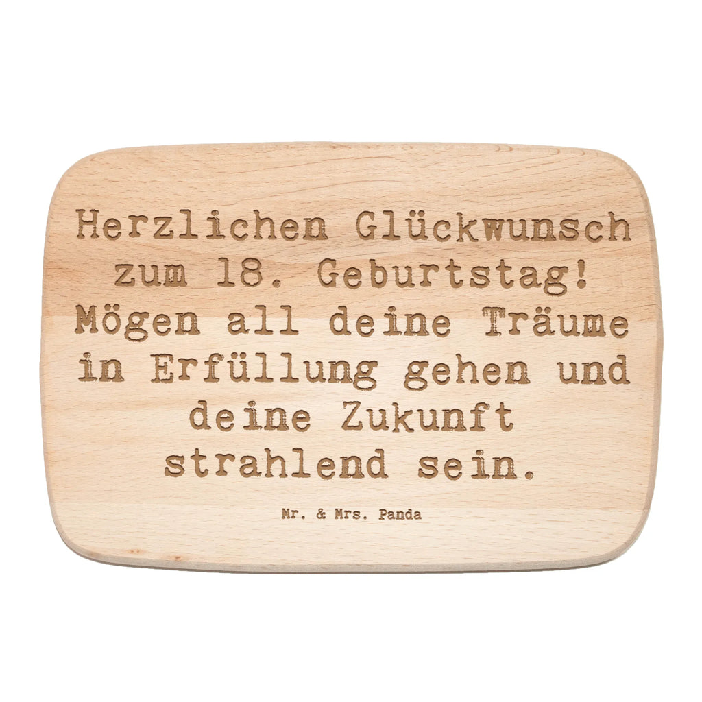 Frühstücksbrett Spruch 18. Geburtstag Glückwunsch Frühstücksbrett, Holzbrett, Schneidebrett, Schneidebrett Holz, Frühstücksbrettchen, Küchenbrett, Geburtstag, Geburtstagsgeschenk, Geschenk