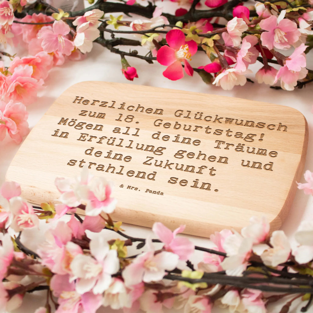 Frühstücksbrett Spruch 18. Geburtstag Glückwunsch Frühstücksbrett, Holzbrett, Schneidebrett, Schneidebrett Holz, Frühstücksbrettchen, Küchenbrett, Geburtstag, Geburtstagsgeschenk, Geschenk