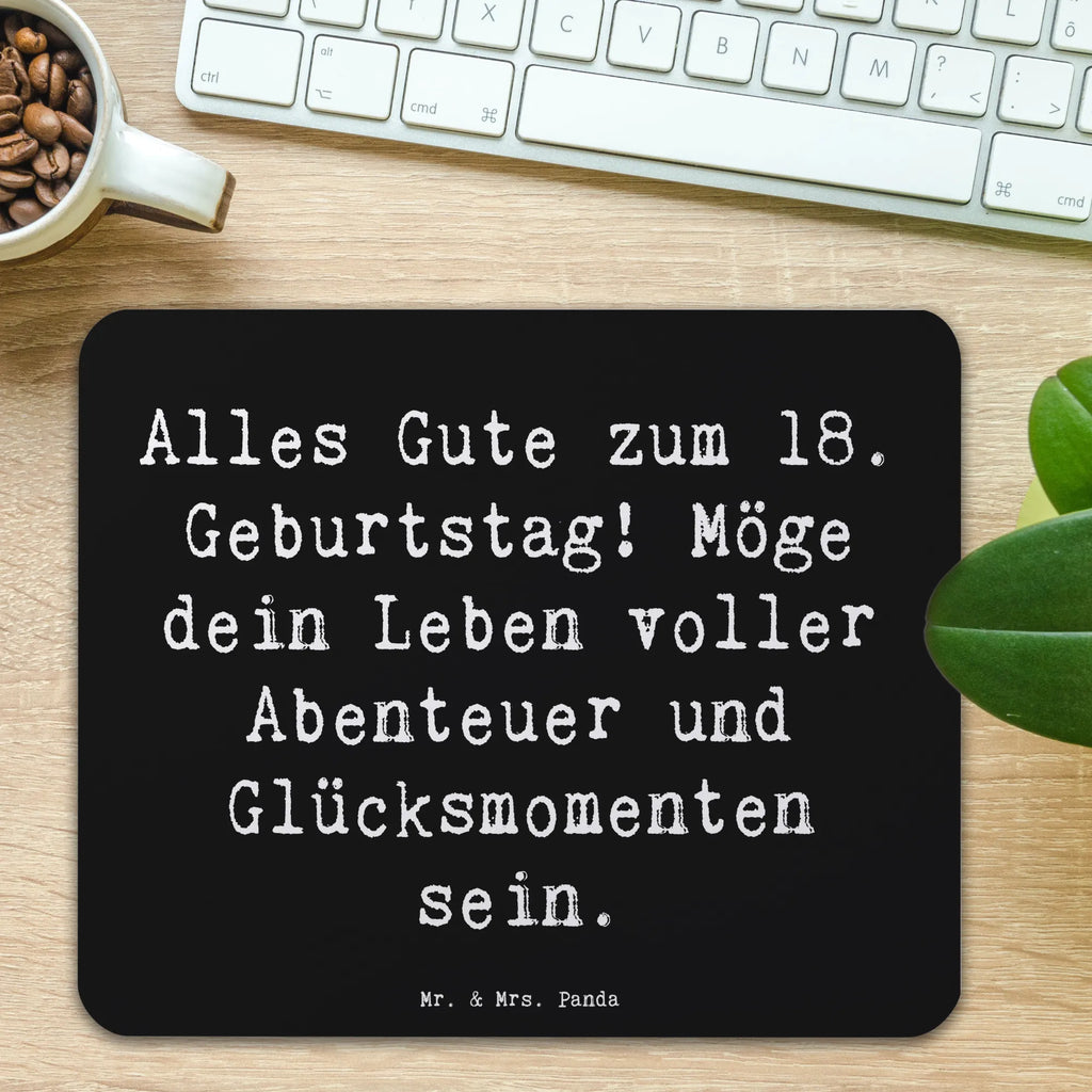 Mauspad Spruch 18. Geburtstag Mousepad, Computer zubehör, Büroausstattung, PC Zubehör, Arbeitszimmer, Mauspad, Einzigartiges Mauspad, Designer Mauspad, Mausunterlage, Mauspad Büro, Geburtstag, Geburtstagsgeschenk, Geschenk