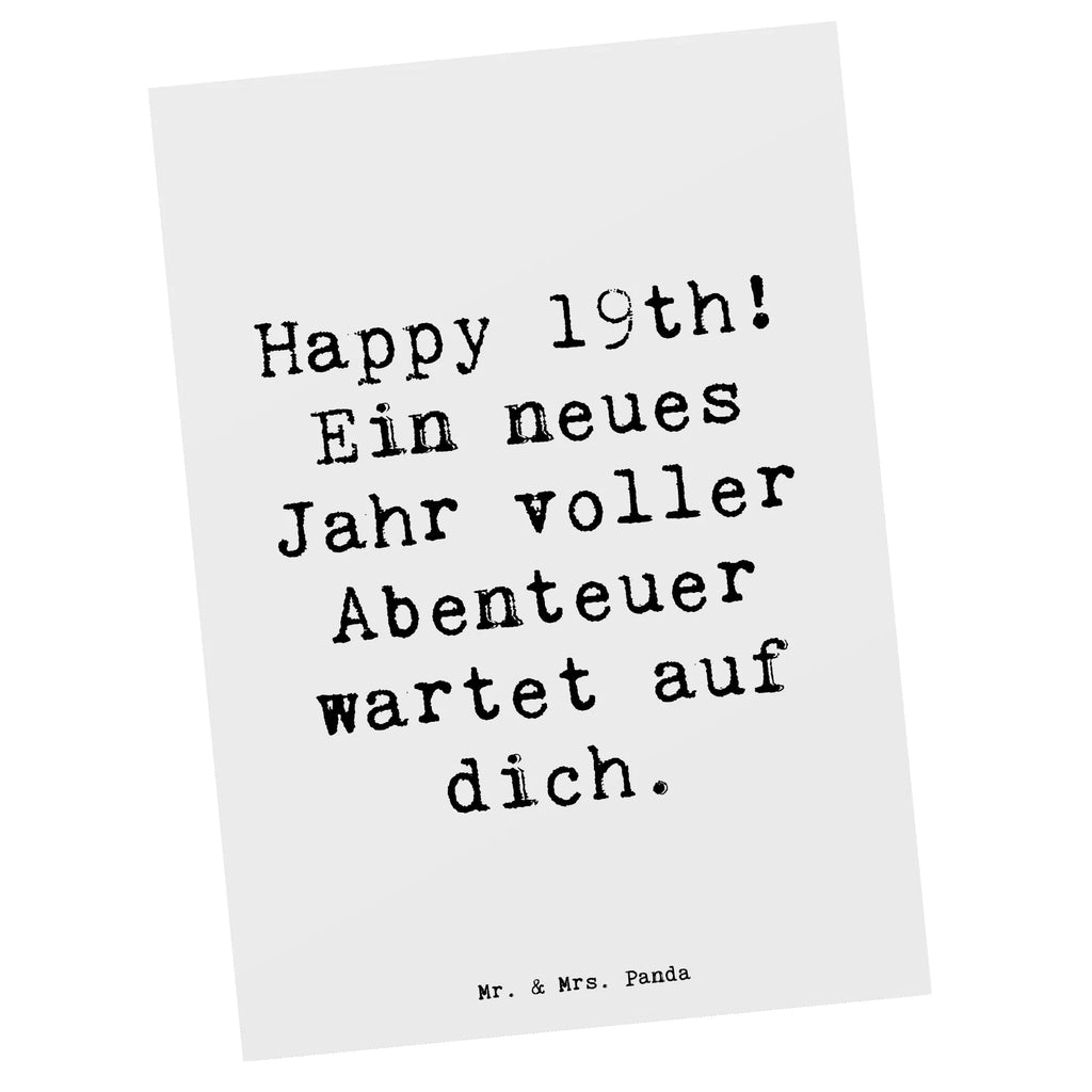 Postkarte Spruch 19. Geburtstag Abenteuer Postkarte, Karte, Geschenkkarte, Grußkarte, Einladung, Ansichtskarte, Geburtstagskarte, Einladungskarte, Dankeskarte, Ansichtskarten, Einladung Geburtstag, Einladungskarten Geburtstag, Geburtstag, Geburtstagsgeschenk, Geschenk