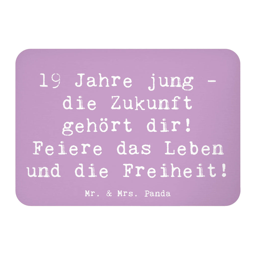 Magnet Spruch 19. Geburtstag Kühlschrankmagnet, Pinnwandmagnet, Souvenir Magnet, Motivmagnete, Dekomagnet, Whiteboard Magnet, Notiz Magnet, Kühlschrank Dekoration, Geburtstag, Geburtstagsgeschenk, Geschenk