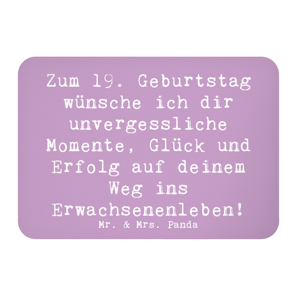 Magnet Spruch 19. Geburtstag Wünsche Kühlschrankmagnet, Pinnwandmagnet, Souvenir Magnet, Motivmagnete, Dekomagnet, Whiteboard Magnet, Notiz Magnet, Kühlschrank Dekoration, Geburtstag, Geburtstagsgeschenk, Geschenk