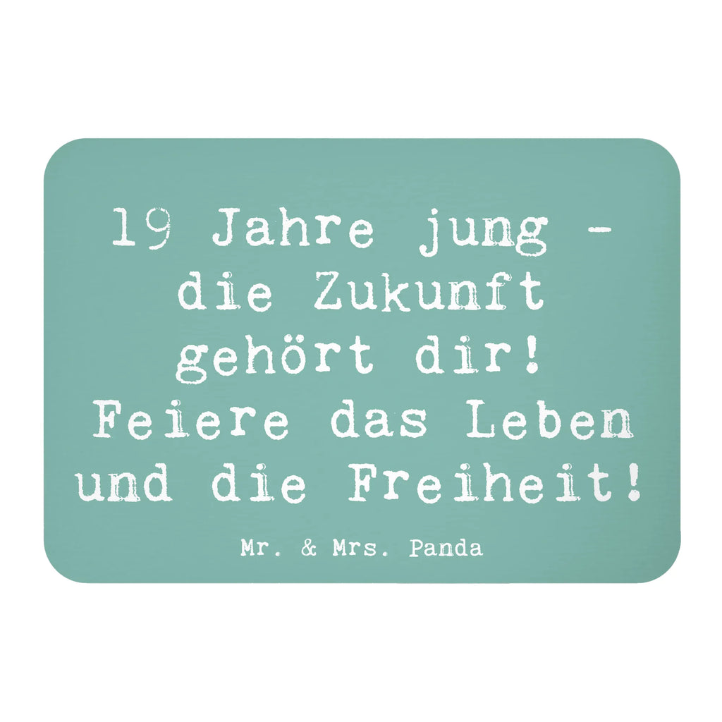 Magnet Spruch 19. Geburtstag Kühlschrankmagnet, Pinnwandmagnet, Souvenir Magnet, Motivmagnete, Dekomagnet, Whiteboard Magnet, Notiz Magnet, Kühlschrank Dekoration, Geburtstag, Geburtstagsgeschenk, Geschenk