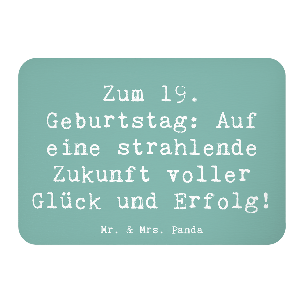 Magnet Spruch 19. Geburtstag Zukunft Kühlschrankmagnet, Pinnwandmagnet, Souvenir Magnet, Motivmagnete, Dekomagnet, Whiteboard Magnet, Notiz Magnet, Kühlschrank Dekoration, Geburtstag, Geburtstagsgeschenk, Geschenk