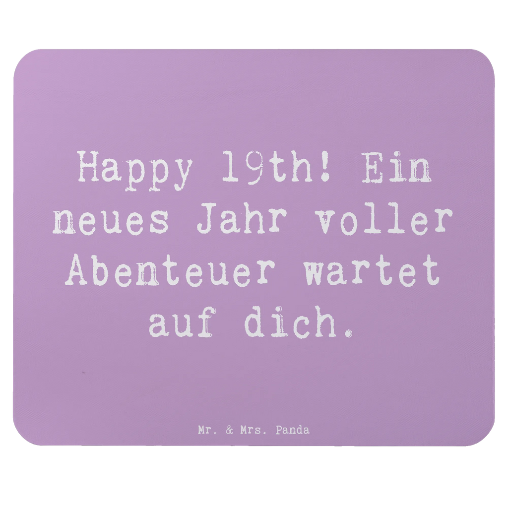 Mauspad Spruch 19. Geburtstag Abenteuer Mousepad, Computer zubehör, Büroausstattung, PC Zubehör, Arbeitszimmer, Mauspad, Einzigartiges Mauspad, Designer Mauspad, Mausunterlage, Mauspad Büro, Geburtstag, Geburtstagsgeschenk, Geschenk