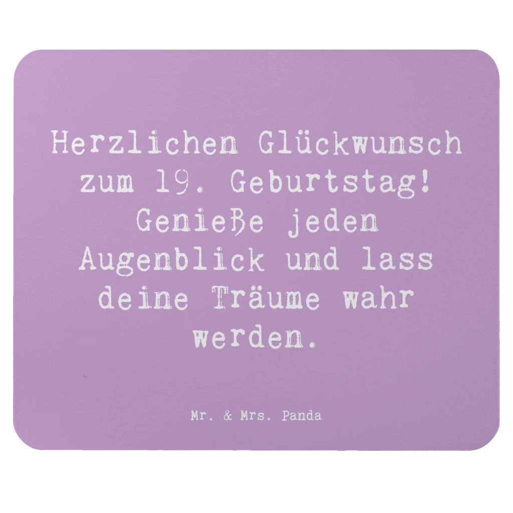 Mauspad Spruch 19. Geburtstag Freude Mousepad, Computer zubehör, Büroausstattung, PC Zubehör, Arbeitszimmer, Mauspad, Einzigartiges Mauspad, Designer Mauspad, Mausunterlage, Mauspad Büro, Geburtstag, Geburtstagsgeschenk, Geschenk