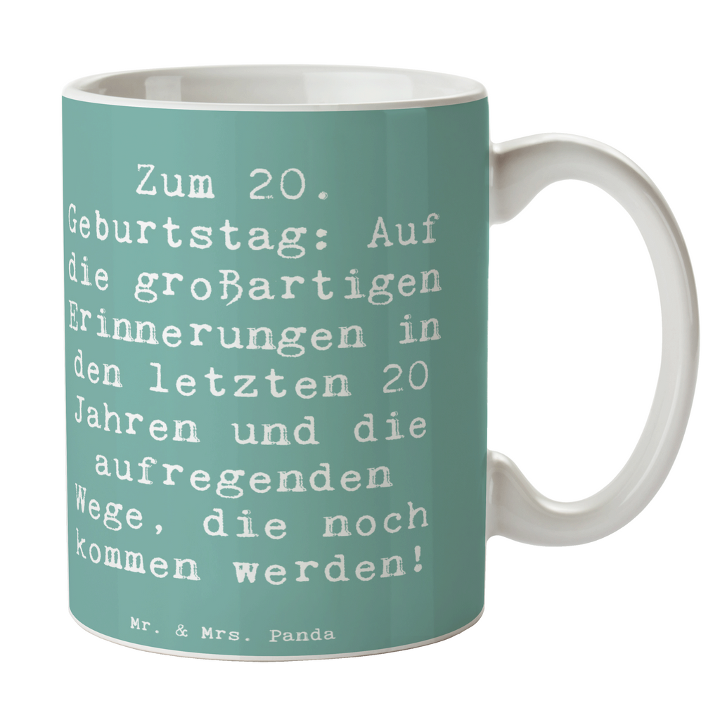 Tasse Spruch 20. Geburtstag Tasse, Kaffeetasse, Teetasse, Becher, Kaffeebecher, Teebecher, Keramiktasse, Porzellantasse, Büro Tasse, Geschenk Tasse, Tasse Sprüche, Tasse Motive, Kaffeetassen, Tasse bedrucken, Designer Tasse, Cappuccino Tassen, Schöne Teetassen, Geburtstag, Geburtstagsgeschenk, Geschenk